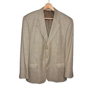 ZANIERI Wool Silk 3 Button Blazer Men's Size 44 R